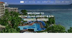 Desktop Screenshot of hiltonguamresort.com